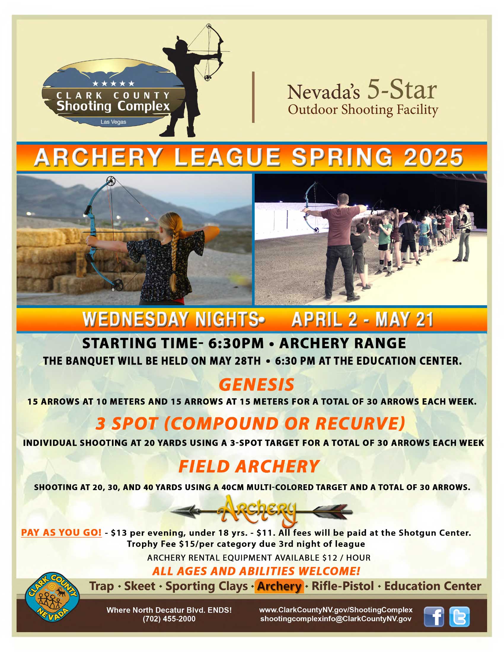 ArcheryLeague_spring2025-flyer